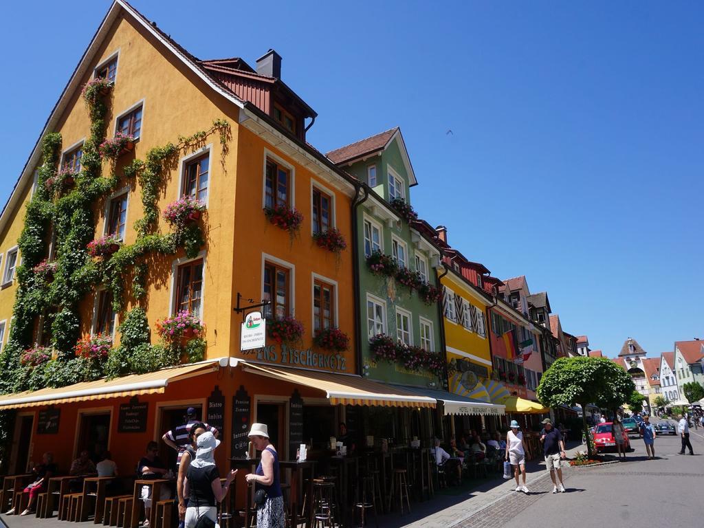 Pension Ins Fischernetz - Maentele Hotell Meersburg Eksteriør bilde